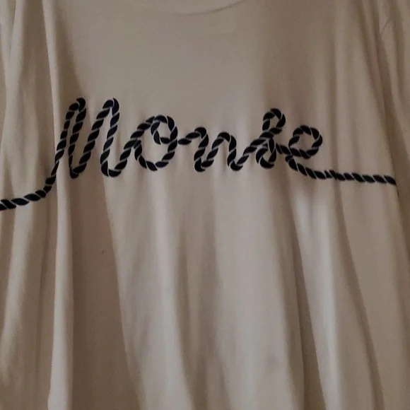 Sz XL men's NWT Monse rope tee